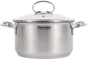 Кастрюля RONDELL Zart RDS-1226 3.1л. d=20см  стальной