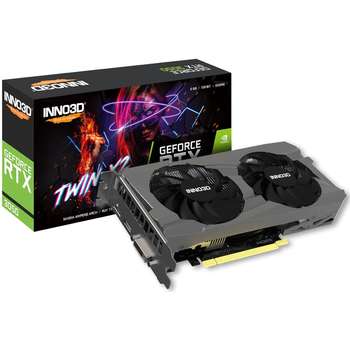 Видеокарта Inno3d RTX3050 TWIN X2 6GB GDDR6 92bit DVI DP HDMI 2FAN RTL