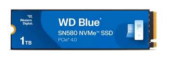 Накопитель SSD Western Digital SSD жесткий диск M.2 2280 1TB BLUE SN580 WDS100T3B0E WDC