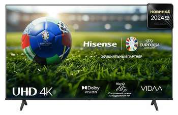 Телевизор 43" 4K 43A6N HISENSE