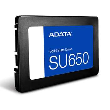 Накопитель SSD A-DATA Твердотельный диск 1TB Ultimate SU650, 2.5", SATA III, [R/W - 520/450 MB/s] 3D-NAND