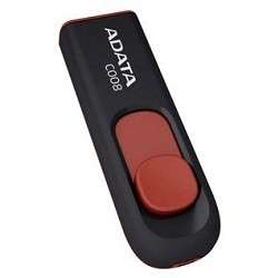 Flash-носитель A-DATA Flash Drive 64Gb С008 AC008-64G-RKD {USB2.0, Black-Red}