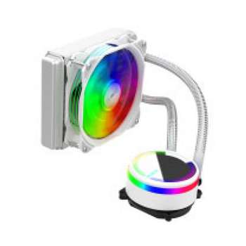 Жидкостная система охлаждения ALSEYE Bad Pack Cpu Cooler M120-LW White Cpu Cooler M120-LW White, 120-157-27mm,  Aluminium, 800-1700RPM, 35.8dB, 366CFM, Hydraulic bp