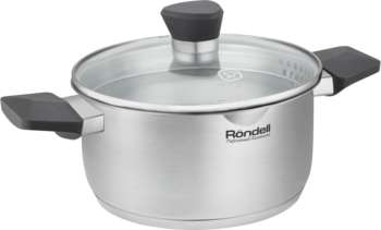 Кастрюля RONDELL Strike Grey Ultra RDS-1947 2л. d=18см  стальной