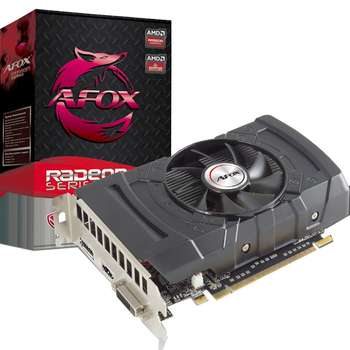 Видеокарта AFOX RX550 4GB GDDR5 128bit DVI DP HDMI 1FAN RTL