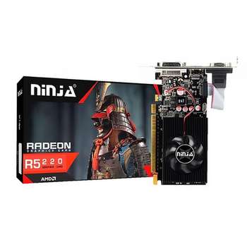 Видеокарта Ninja (Sinotex) R5 220 1GB GDDR3 64bit VGA DVI HDMI 1FAN RTL