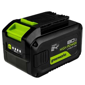 Аккумулятор, ЗУ GREENWORKS G24HP8 High Power Аккумулятор, {24V, 8 А.ч} [2957907]