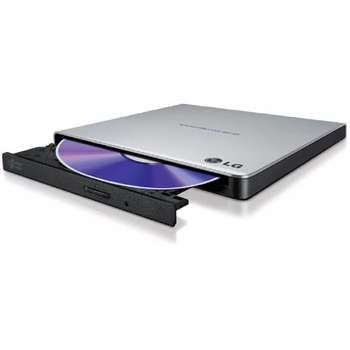 Оптический привод LG DVD-RW GP57ES40 ext. Silver Slim Ret USB2.0