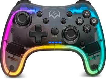 Аксессуар для игровой приставки Sven Геймпад GC-5050 черный Bluetooth Беспроводной виброотдача обратная связь
