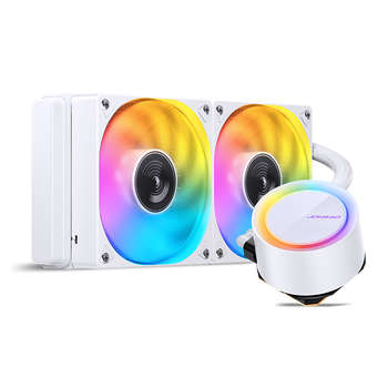 Жидкостная система охлаждения JONSBO Комплект водяного охлаждения TG-240 ARGB White LGA 2011/1700/1200/115X/AM5/AM4  RET
