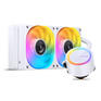 Жидкостная система охлаждения JONSBO Комплект водяного охлаждения TG-240 ARGB White LGA 2011/1700/1200/115X/AM5/AM4  RET